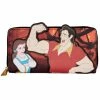 LOUNGEFLY Disney Villains Scene Gaston Ziparound Wallet New 2 LOUNGEFLY Disney Villains Scene Gaston Ziparound Wallet New