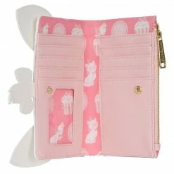 LOUNGEFLY DISNEY MARIE SWEETS FLAP WALLET 8 LOUNGEFLY DISNEY MARIE SWEETS FLAP WALLET