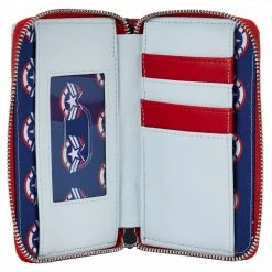 New LOUNGEFLY MARVEL FALCON CAPTAIN AMERICA COSPLAY ZIP AROUND WALLET 8 New LOUNGEFLY MARVEL FALCON CAPTAIN AMERICA COSPLAY ZIP AROUND WALLET