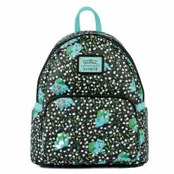 LOUNGEFLY POKEMON BULBASAUR AOP MINI BACKPACK New