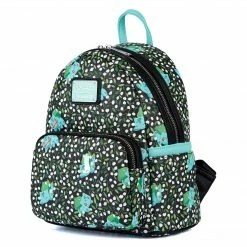 LOUNGEFLY POKEMON BULBASAUR AOP MINI BACKPACK New 10 LOUNGEFLY POKEMON BULBASAUR AOP MINI BACKPACK New