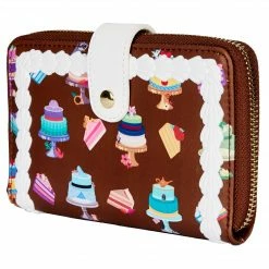LOUNGEFLY Disney Princess Cakes Zip Around Wallet 9 LOUNGEFLY Disney Princess Cakes Zip Around Wallet