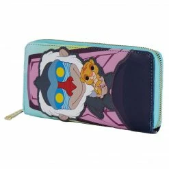 New LOUNGEFLY Pride Rock Zip-Around Wallet The Lion King One Size 9 New LOUNGEFLY Pride Rock Zip-Around Wallet The Lion King One Size
