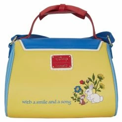 LOUNGEFLY DISNEY SNOW WHITE COSPLAY BOW HANDBAG
